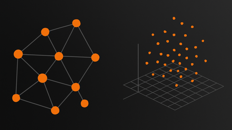 graph vs vector database​