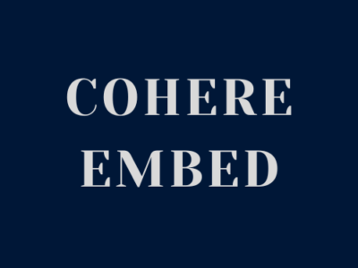 Cohere Embed