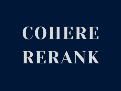 Cohere Rerank