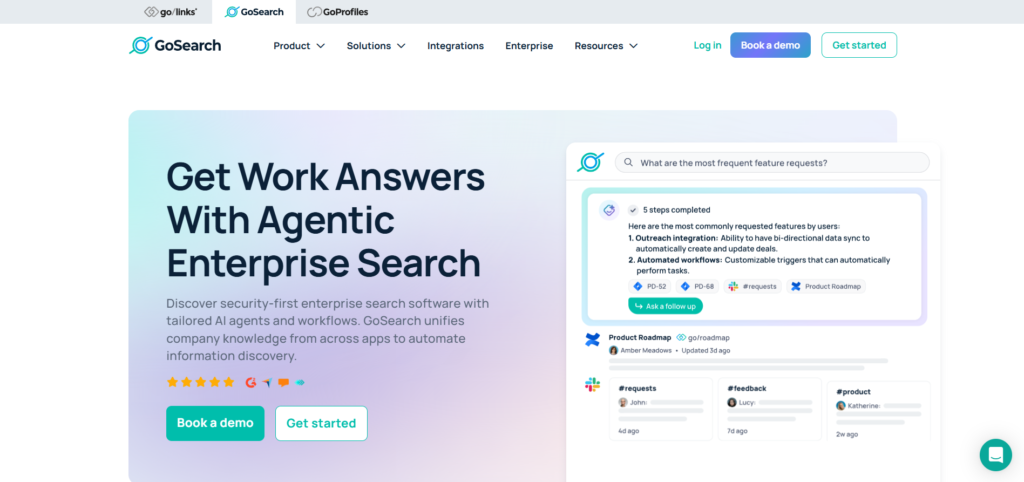 gosearch homepage